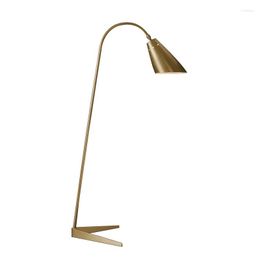 Table Lamps Modern Style Light Luxury Lamp Personality Creative Bedroom Study All Copper Decorative
