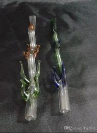 Dragon beard sucker Wholesale Glass bongs Oil Burner Glass Water Pipes Oil Rigs Smoking Rigs