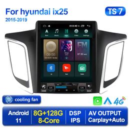 Car Dvd Radio Multimedia Video Player for Hyundai Creta IX25 2015-2019 for Tesla Style Screen Navigation GPS Android 2 DIN