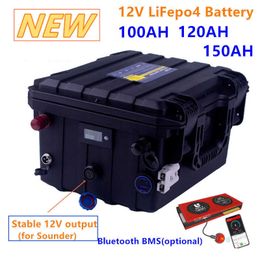 12V LiFePO4 100AH 120AH 150AH Battery 12v 100ah 120ah 150ah lifepo4 battery with 12v Lithium iron phosphate for Motor Sounder