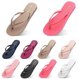 fashion Slippers Beach womens shoes Flip Flops green navy bule purple yellow black red pink brown summer sport sneaker