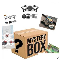 Car Dvr Simulators Mystery Box Drone With 4K Camera For Adts Kids Drones Remote Control Crocodile Head Electric Funny Prank Toys Rc 3 Dhbyg