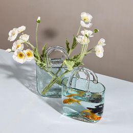 Vases Flower Vase For Wedding Decor Centrepiece Glass Rose Table Ornaments Floral Nordic