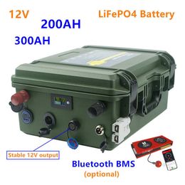 12v 200AH 300AH LiFePO4 Battery with Stable 12V voltage output 12v lifepo4 200ah 300ah lithium battery pack 12v batteries