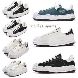 Top quality Maison Mihara Yasuhiro Brand Casual Shoes Low Canvas Skate Men Sneakers Luxurys Leather Women Flat Original MMY Shell Head Designers Trainers WalkingY3