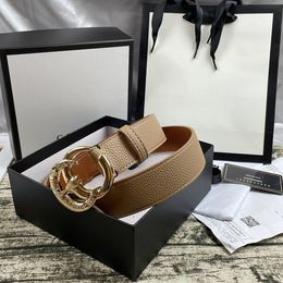 luxury designers belts fashion buckle women designer belt trend classic pure cow leather width 4.0cm 4color 105-125cm good