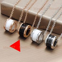 Zero designer Necklace Women Designer Classic Luxury B Designer Jewelry Collane a ciondolo per Lady 6119