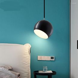 Pendant Lamps Nordic Modern Minimalist Creative Personalised Restaurants Lights Bar Bedroom Bedside Ball Design Small LO72812