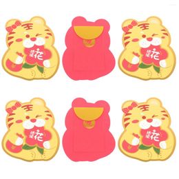 Gift Wrap Money Year Red Chinese Spring Festival Envelopes Hong Bao Packets Lucky Envelope Hongbao Pockets Greeting Favours Lovely