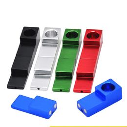 Wholesale Mini Foldable Metal Magnet Cigarette Tobacco Smoking Pipe