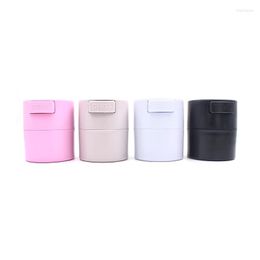 Storage Bottles 100Pcs Matte Fashion Eyelash Glue Tank Container Adhesive Stand Activated Carbon Sealed Jar