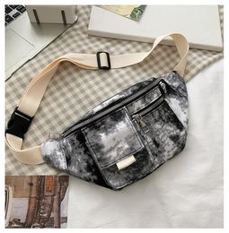 Evening Bags Canvas Fanny Pack Shopping Bag Handbag Jute Shopper Colour Print Cloth Shoping B064