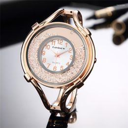 Wristwatches Sell Women Fashion Quartz Watches Casual Bracelet Watch For Ladies Drop Analog Clock Zegarek DamskiWristwatches Hect22