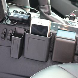 Car Organiser Auto Seat Crevice Plastic Storage Box The Universal Phone Holder Reserved Design For Pocket AccessoriesCar