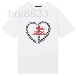 Men's T-shirts Designer Wear Summer Casual Round Neck Breathable Short Sleeves High-quality Lovers' Clothing Wholesale J8I6