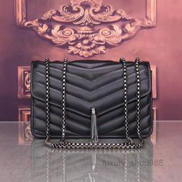 designers Shoulder Bags for woman luxury topbags handbag leather white wallet classic ladies lock handbag women Silver chain classic black 25cm tote bag purse