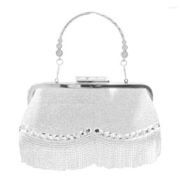 Duffel Bags Womens Tassel Evening For Rhinestone Purse Wedding Bridal Crossbody