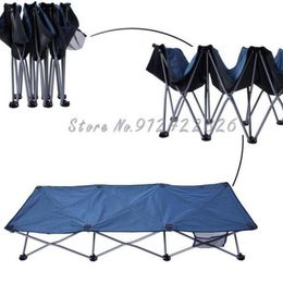 Camp Furniture Simple Folding Portable Storage Bed Leisure Single Office Lunch Break Outdoor Indoor BedCamp