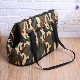 Dog Car Seat Covers Pet Carrier Bag For Small Dogs Cats Cosy Soft Camouflage Travel Slings Warm Outdoor Puppy Shoulder Bags Products