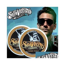 Car Dvr Pomades Waxes Suavecito Pomade Hair Gel Style Firme Hold Strong Restoring Ancient Ways Big Skeleton Slicked Back Oil Wax Dro Dhifv