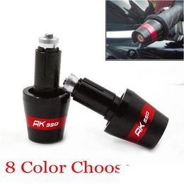 Car Dvr Handlebars For Kymco Ak 550 Ak550 All Years 7/8 22Mm Motorcycle Accessories Handlebar Grip Handle Bar Ends Counterweight Cap E Dhka4