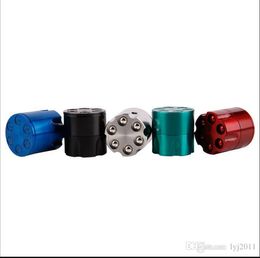 Smoking Pipes New Multicolor Bullet Clamp Style Creative Moulding Smoke Grinder and Smoke Fittings