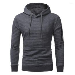 Men's Hoodies Autumn Hoodie Long Sleeve Patchwork Tailored Fitness Pullover Street Wear Brand