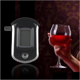 Car Dvr Alcoholism Test Alcohol Tester Professional Digital Breathalyser Breath Analyzer With Large Lcd Display 5 Pcs Moutieces1 Drop Dhcjy