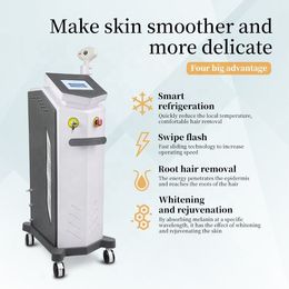 2023 808nm diode laser face body hair removal machine skin rejuvenation fast hair removal for all skin colors