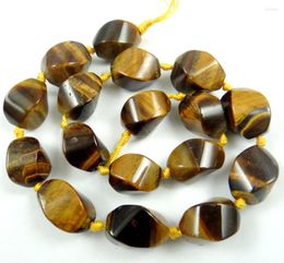 Pendant Necklaces Fashion Natural Tiger Eye Beads Gem Jewellery For Women Fine Jewellery F29