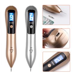 Face Care Devices NoBOXLaser Spot Removal Pen Mole Removal Dark Spot Remover Point Pen Skin Wart Tag Tattoo Removal Beauty Tool LCD Skin Care 230217