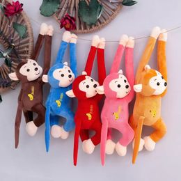 Nuova bambola peluche da 45 cm scimmie a braccio lungo appeso a braccio lungo scimmia da coda simpatici bambini regalo giocattoli per bambini