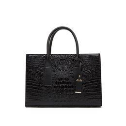 Fashion Women's Bag Crocodile Tote Bag Large Capacity Outdoor Leisure Handbag