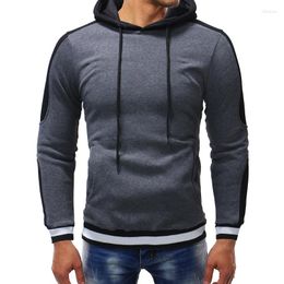 Men's Hoodies 2023 Men Sports Casual Autumn Winter Warm Hooded Sweatshirts Male Drawstring Jogger Slim Gym Fashion Mens