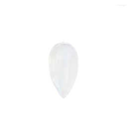 Chandelier Crystal 100pcs 63mm Clear SmoothTeardrop Suncatcher Part Pendant Glass Lamp Prisms Parts Hanging Pendants Decor