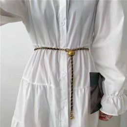 Belts Ladies Metal Waist Chain Korean Fashion Decorative Belt Matching Dress Coat Suit All-match Jeans With A Thin