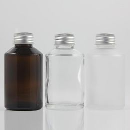 Storage Bottles China Suppliers Empty Toner Glass Bottle With Lid 125ml Dropper Cosmetic Containers