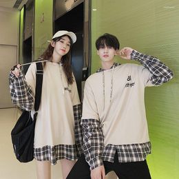 Men's Hoodies Couples Dress Edi-on Autumn Wear 2023 Loose Hooded Men And Women Long-sleeved Streetwear