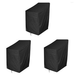 Chair Covers Cover Waterproof Detachable Breathable Dustproof PVC Coating Patio Accessories With Storage Bag Type 2