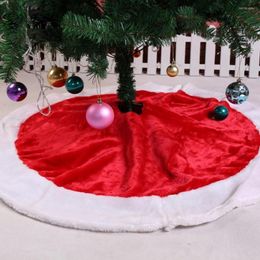 Christmas Decorations Lovely Tree Pad Anti-pilling Floor Mat Round Scene Layout Home Decoration Xmas Carpet