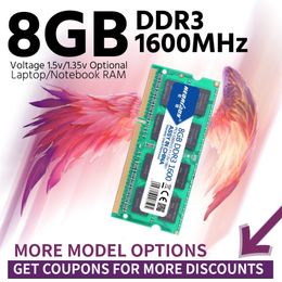 Hard Drives DDR3 8GB 1600 Ram for Laptop 1600MHz Sodimm Macbook ddr3l Compatible ddr3 Laptop 4gb 1333MHz Sdram 1066 Mhz