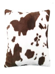 Подушка коровь о рисунок печать искусственное мех крышка для одного бокового кресла на диван -диван диван.