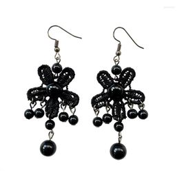 Dangle Earrings YiYaoFa Elegant Gothic Tassel Long Drop For Women Accessories Handmade Jewelry Vintage YE-107