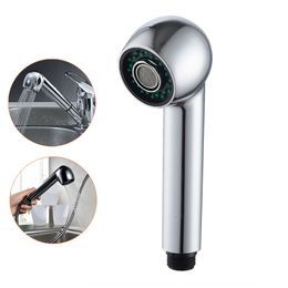 Two-gear Kitchen pull faucet shower head vegetable basin sink small nozzle Pressurised water kitchen nozzle bubbler shower Bubble function and Shower function