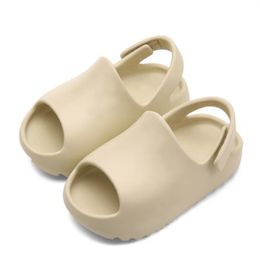 Primi passi per bambini Sandali per bambini per bambini Slip-on Moda Ragazzi Ragazze Pantofole da spiaggia Scivoli estivi Scarpe da acqua leggere per bambini