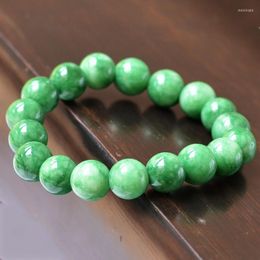 Strand Yanting Green Beads Bracelets For Women Men Jewellery Elastic Bracelet Pulseira Feminina Gift Arrival 050
