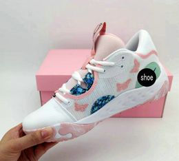 Other Sporting Goods PG 6 white pink men/women/kids basketball shoes 6s sports wear-resistant cushioning youth GS big boy low-cut sport sneaker