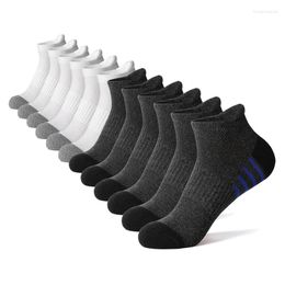 Women and men Socks 6/12 Pairs Combed Cotton Casual Men Business Stripe Sports Breathable Mesh Male&Women High Quality Short Ankle Sock