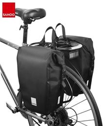 2pcs Sahoo 10l20l Mountain Road Bike Водонепроницаемые велосипедные пачки езда на велосипеде задним задним сиденьем багажник Пакет 2202163110547