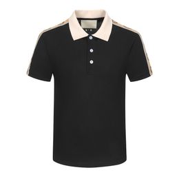 23 Mens Polo Shirts Luxury Italy Men Clothes Short Sleeve Fashion Casual Mens Summer T Shirt Many Colours are available 688